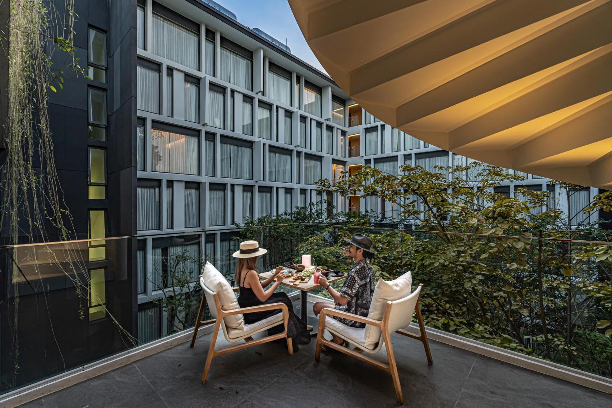 Dusitd2 Hua Hin Hotell Exteriör bild